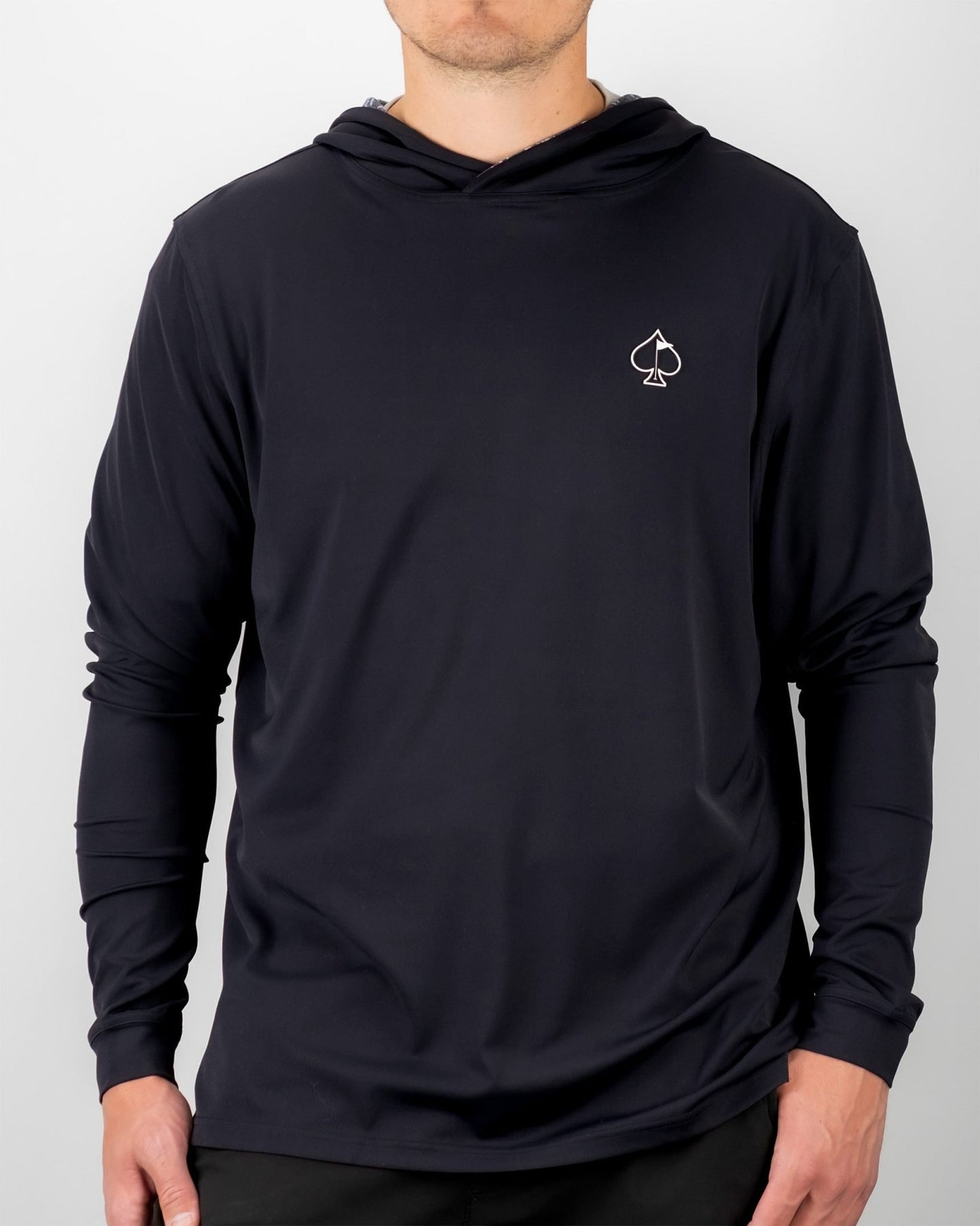 Performance Golf Hoodie - Black Flush - XL image