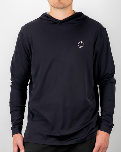 Performance Golf Hoodie - Black Flush - XL image