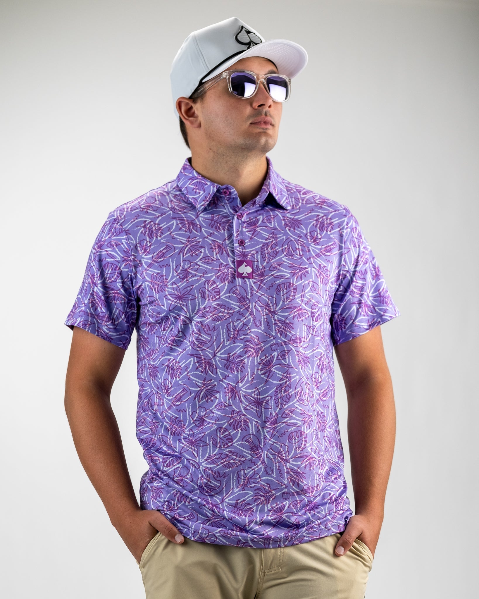 Margaritaville 5 O'Clock Sunset Polo Shirt image 3