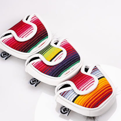 Mustache Sugar Skull - Mallet Putter Cover image 1