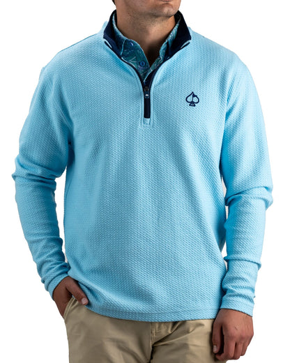 Player Preferred™ Waffle Knit Pullover - Sky Blue - XXL image
