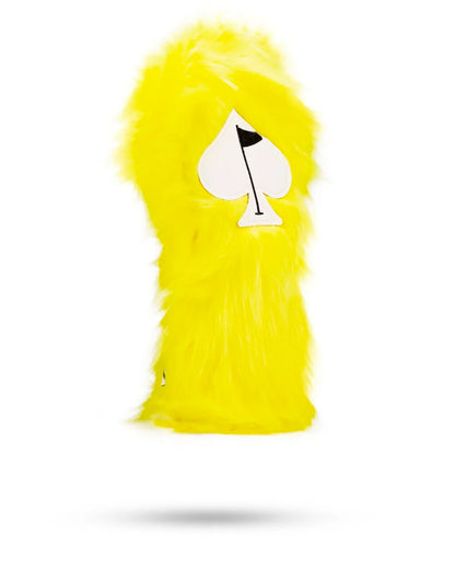 Fuzzy - Driver Cover White - Yellow image
