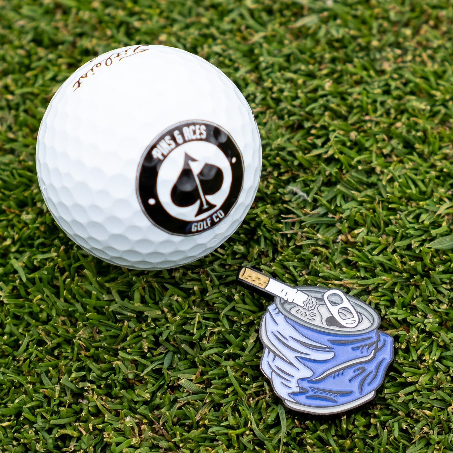 Crushed Can Ball Marker image 1
