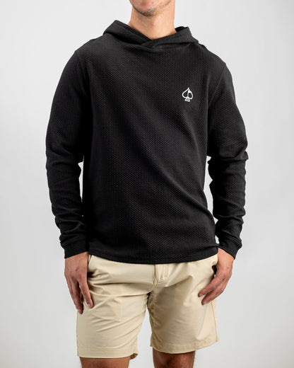Player Preferred Waffle Knit Hoodie - Obsidian - 3XL image