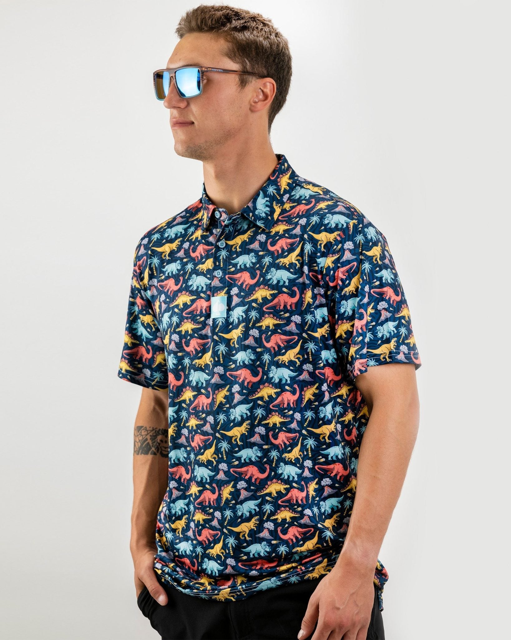 Jurassic Polo Shirt image 2