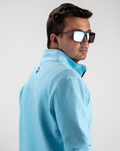 Player Preferred™ Waffle Knit Pullover - Sky Blue image 1