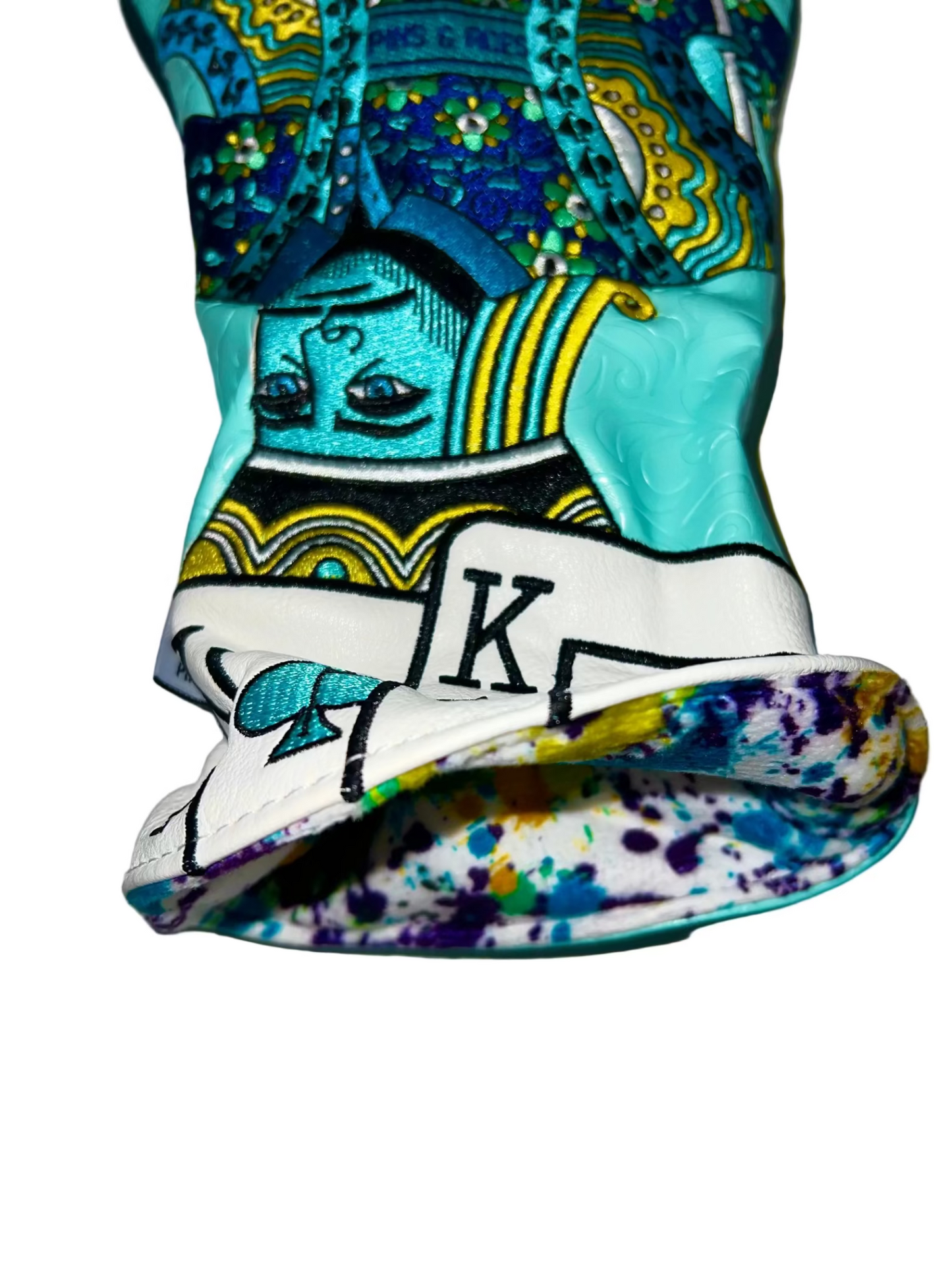 The Teal King Of Spades