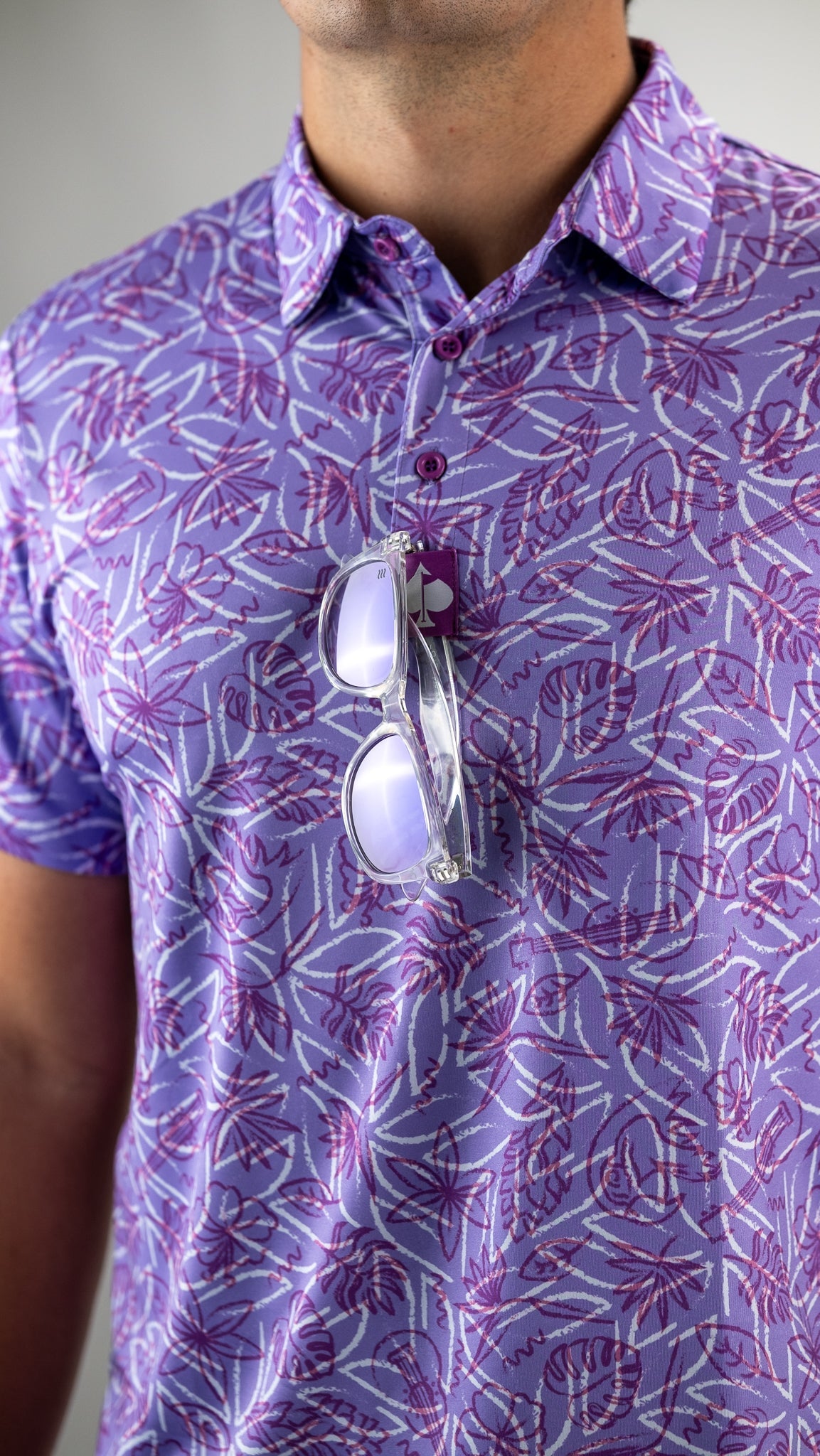 Margaritaville 5 O'Clock Sunset Polo Shirt image 2
