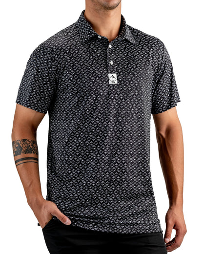 White Spades Polo Shirt - L image