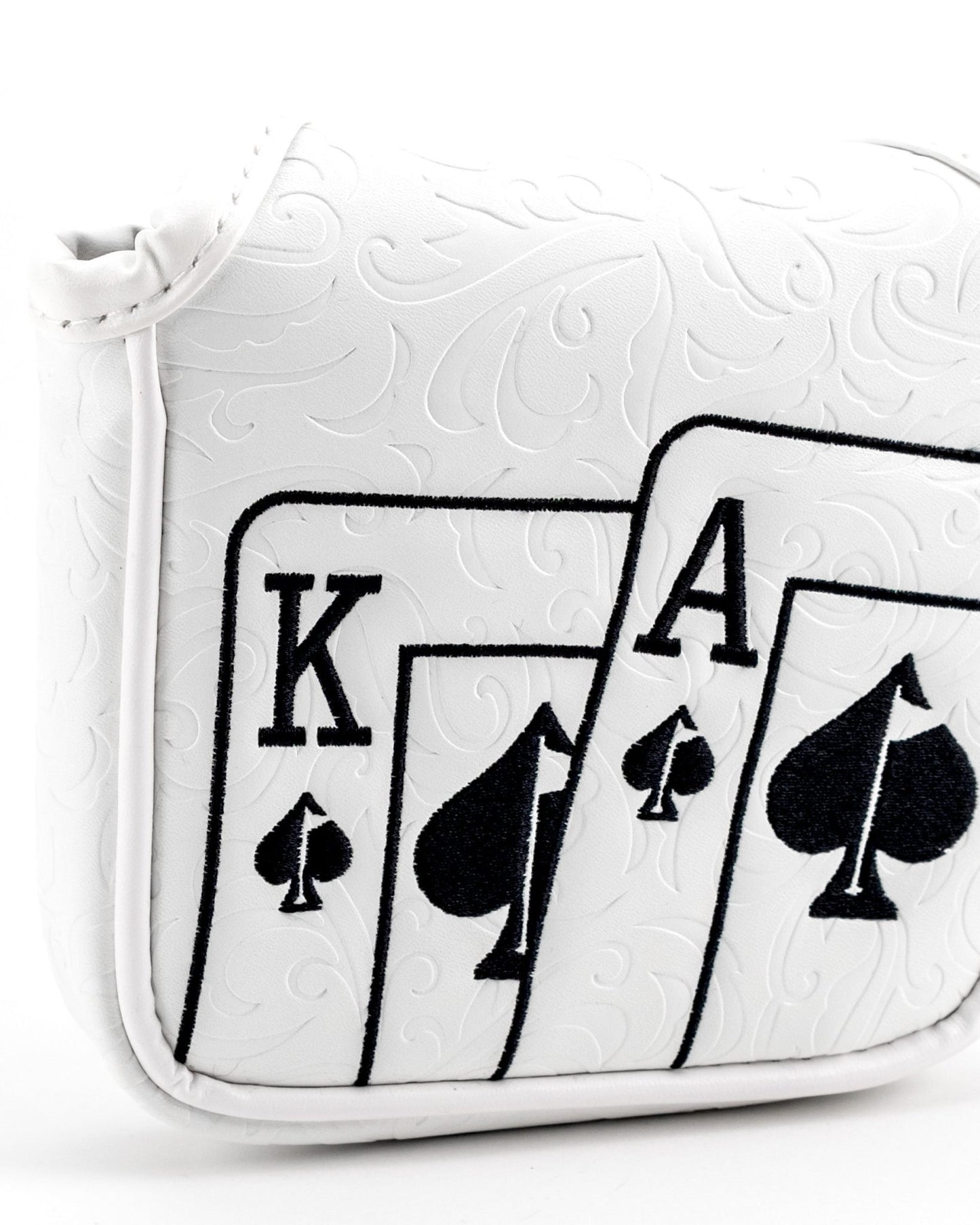 White Out Ace of Spades - Mallet Putter Cover image 1