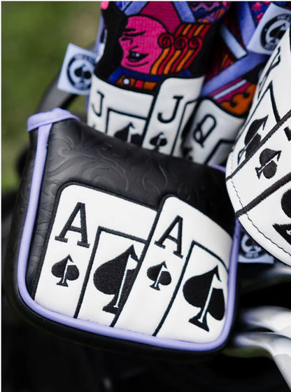 Ace of spades mallet putter cover image 3