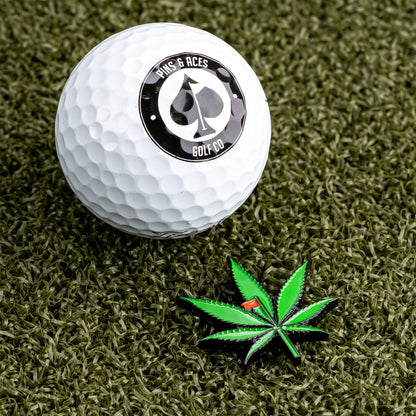 Pot Leaf Ball Marker image 1