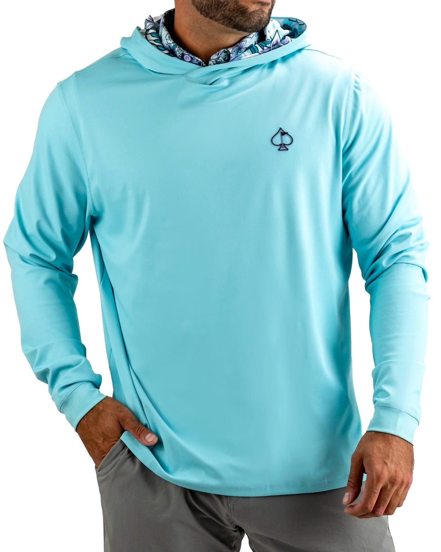 Performance Golf Hoodie - Fresh Floral image 0