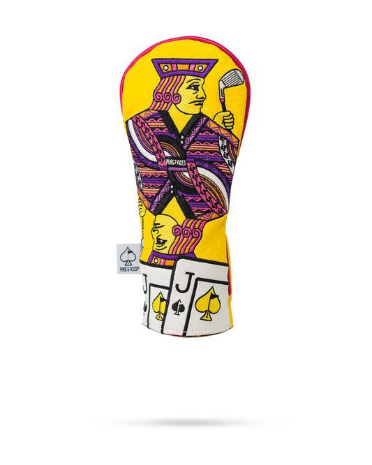 lemon neon Jack of Spades