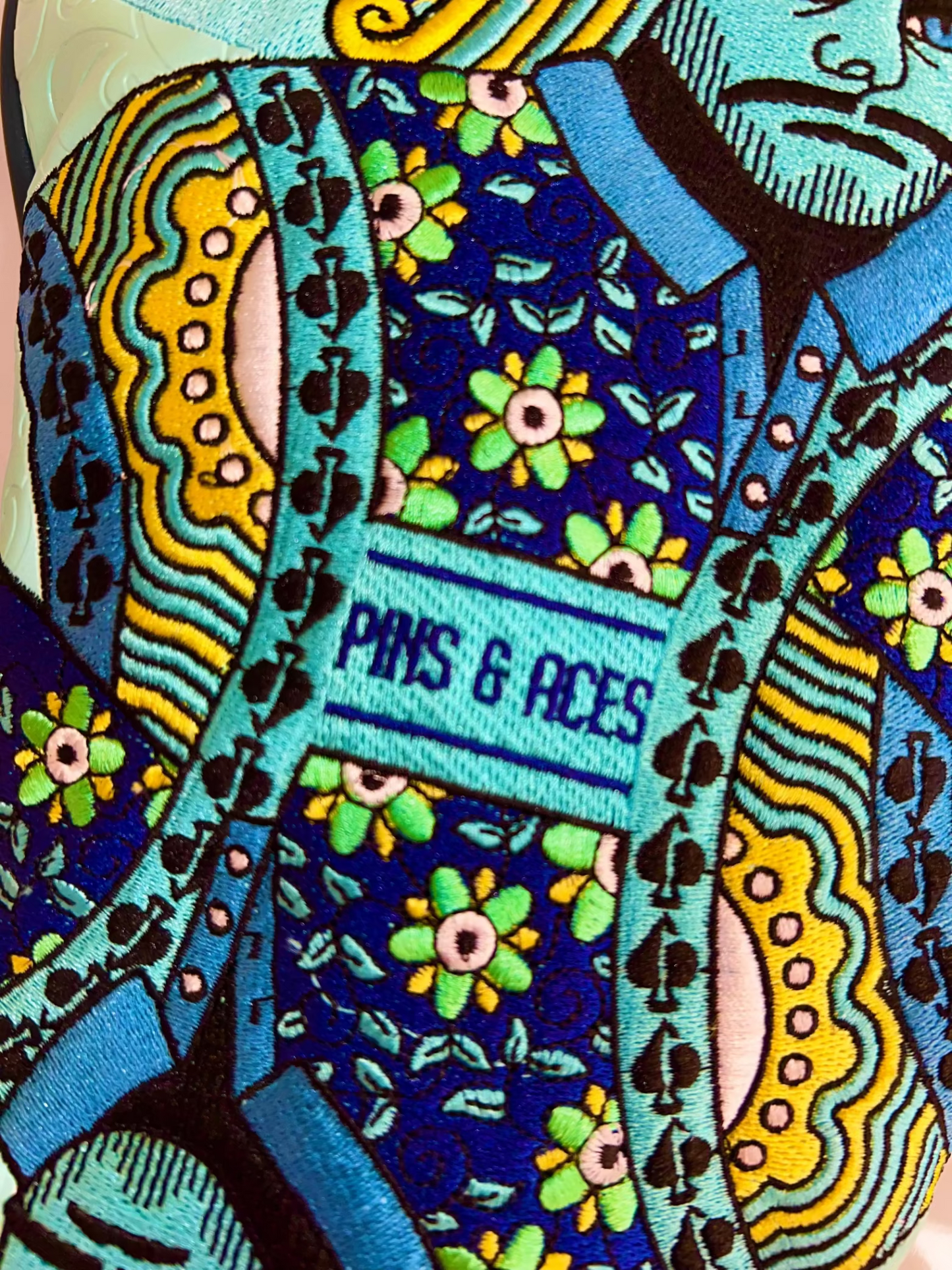 The Teal King Of Spades